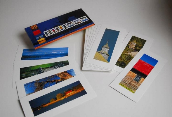 Set de 12 postales del libro de fotografías de Chiloé El Jardín de las Iglesias.